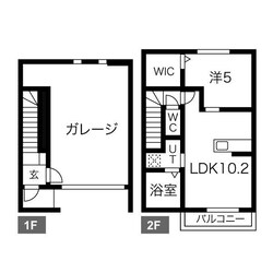 アクアA棟の物件間取画像